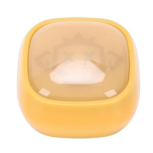 Vvikizy Luz Trasera de Seguridad para Bicicletas Impermeable y Liviana Alto Brillo para Visibilidad Nocturna Material ABS Duradero Amarillo