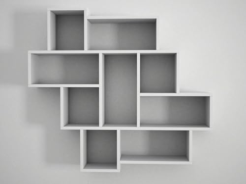 Étagère murale Velaris blanche pour organiser vos livres et objets déco - 6