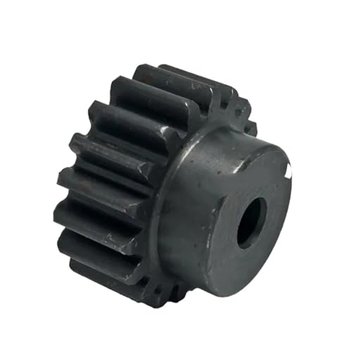 Bevel Gear Pinion Hardware Mechanical Spur Gear 1.5M 12T/15T/16 Teeth Mod 1.5 Width 12mm Bore 5/6.35/7/8/10/12mm Machine Convex Pinion Gear(1.5M 12T 6mm)