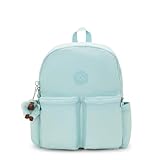 Mochila para laptop Kipling Charnell de 11,5 polegadas, azul-petróleo elétrico, Medium, Casual