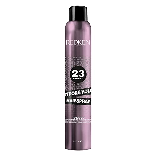Redken Spray Fissante, Lacca a Tenuta Ultra Forte, Finish Brillante con Tenuta Fino 8H, Idratazione 24H, Per Tutti i Tipi di Capelli, Formula Vegana con Antiossidanti, Strong Hold, 400 ml