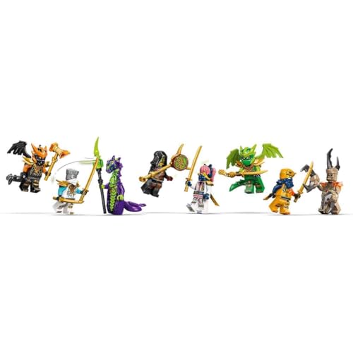 Image of LEGO NINJAGO The Dragon of Life - Dragon Toy - Building Set with 8 Minifigures - 71859
