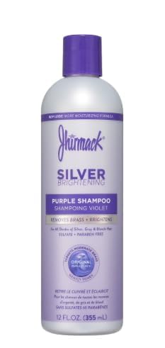New Jhir~mack Silver Brightening Purple Shampoo for Gray White and Blonde Hair 12 fl oz