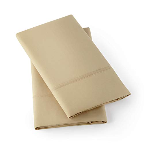 image for HC COLLECTION 1500 Thread Count Egyptian Quality 2pc Set of Pillow Cas