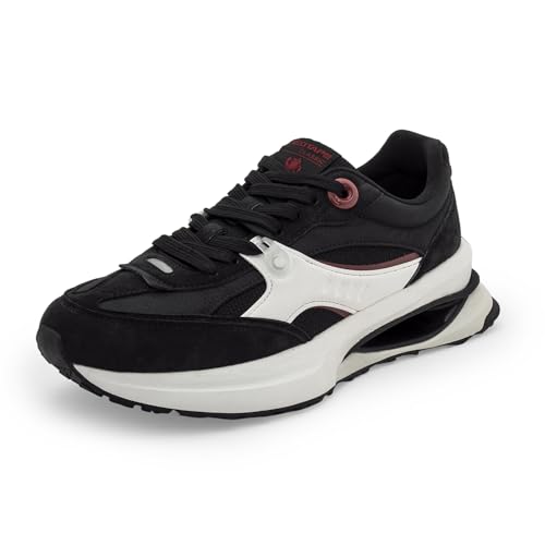 Red Tape Men's Fashion Casual lace Up Sneakers Shoe, Stylish Low Top Chunky Dress Up Sneaker for Office, Walking, Running, Summer Daily Wear, Gym, Outing, Breathable Slip On Design with Non-Slip Sole