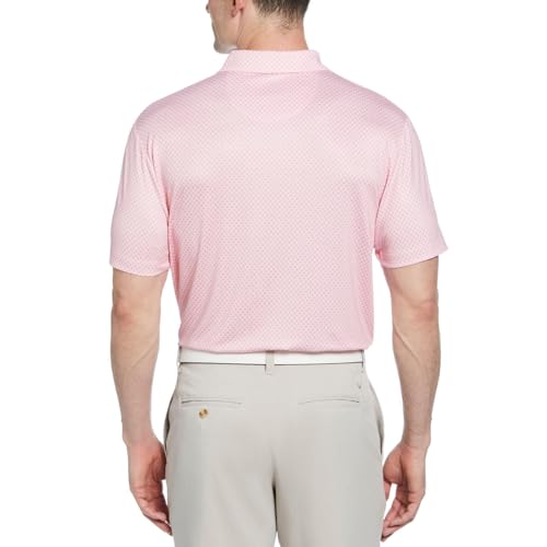 Callaway Men's Swing Tech Ventilated Short Sleeve Golf Polo Shirt, Moisture-Wicking, Textured Ventilated Fabric2