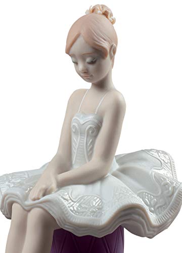 LLADRÓ Figura Niña Mi Primera Clase De Ballet. Porcelain Ballerina Figure. - Image 3
