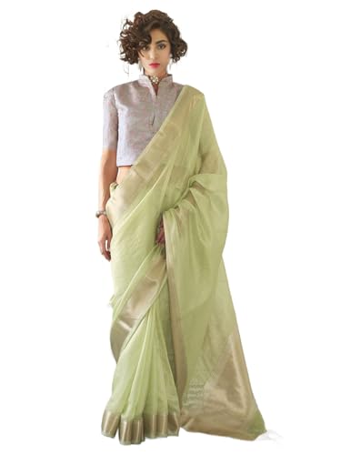 Image of SWORNOF Women's Patola silk saree for Patola festival Wedding silk with rich pallu Design sarees for women with blouse piece