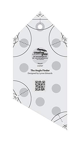 quilt binding ruler - Creative Grids Angle Finder Quilt Ruler and Binding Tool - CGRAF