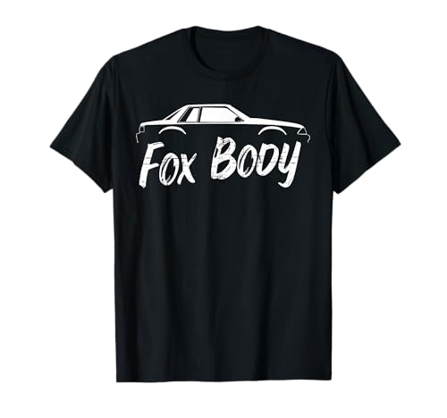 Foxbody Notchback 5.0 American Stang Muscle Car Notch Gift T-Shirt