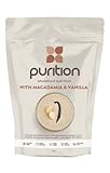 Purition Original Natural Protein Powder for Keto Diet Shakes and Meal Replacements Shakes with Only Natural Ingredients - 250g (Macadamia & Vanilla)