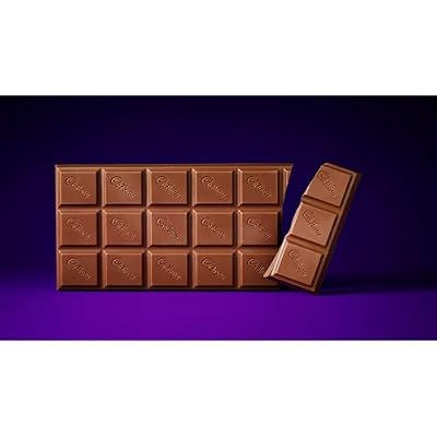 Cadbury Dairy Milk Milk Chocolate Candy Bar, 3.5 Oz