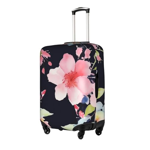Floral Printed Luggage Cover Elastic, Washable, Universal Fit 18-32 Inch Travel Suitcase Cover Easy To Identify2