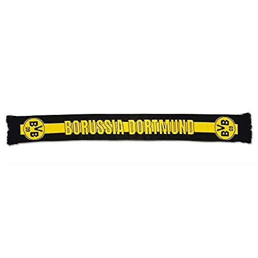Borussia Dortmund Colección Exclusiva, Bufanda Unisex Adulto, Negro, Talla Única | Ya disponible en tu tienda friki favorita! En mundofriki.es!