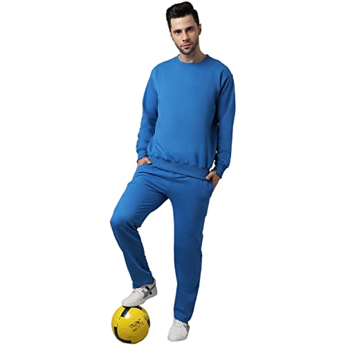 Image of Mack Jonney Fleece Solid Tracksuit Co-ord Set for Men- SW RN LOWER 02-P