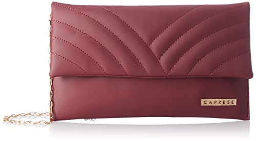Caprese womens HEADY C Large BURGUNDY Clutch (B0B3Z6QP13) Amazon Price History, Amazon Price Tracker