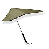 SenzΒ° Original Windproof Umbrella, Limited Edition Color, 34.3 x 35.4 in - Olive Branche