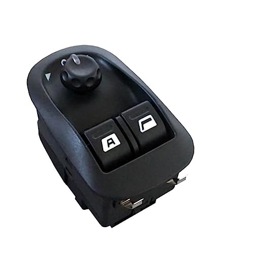 Interrupteur lève-vitre 6554WA robuste pour Peugeot 206 et 306 1997-2006