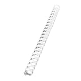 Contenido: 1x leitz pack de 100 canutillos de plástico combind, 19 mm (capacidad de 180 hojas), dimensiones: 19 x 19 x 320 mm, peso: 10 g, color: blanco, 10975