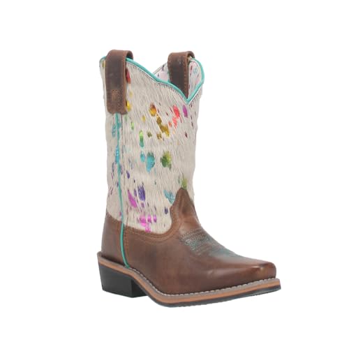 Dan Post Girls' Little Rumi Western Boot Broad Square Toe - Dpc39082