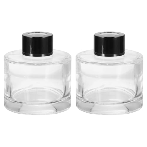 Set 2 frascos difusores de vidrio 100 ml miniatura 1