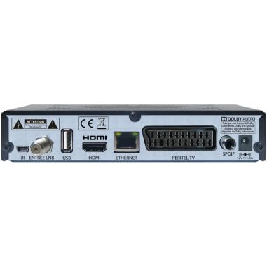 OPTEX ORS9939HD Reconditionné Récepteur/Décodeur TV Satellite HD enregistreur USB + Carte Fransat PC7 (Satellite Eutelsat)