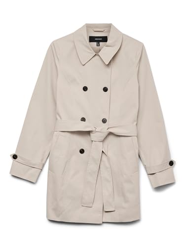 VERO MODA Trench Coat VMCHELSEA Trench-Coats Oatmeal L Oatmeal L VERO MODA Trench Coat VMCHELSEA Trench-Coats Oatmeal L Oatmeal L