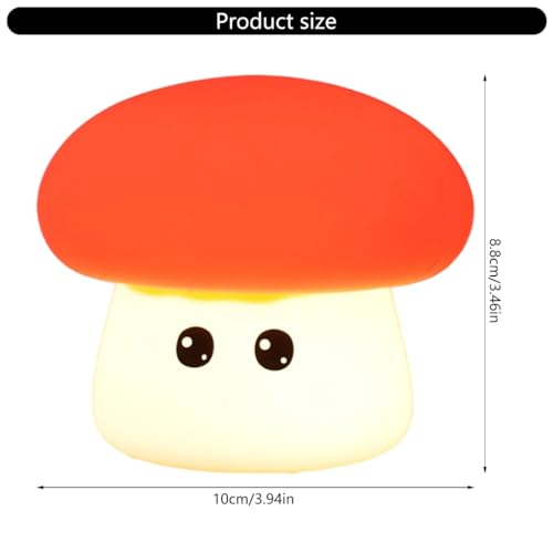Lámpara de Mesa de Noche de Silicona con Carga USB miniatura 5