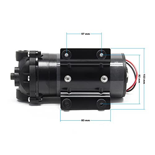 Naturewater Booster Pump with 50 GPD Flow Rate to Adjust Water Pressure of Reverse Osmosis Systems