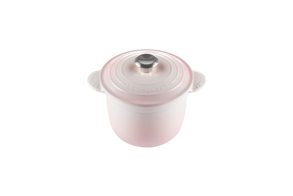 Le Creuset Cocotte Every in ghisa vetrificata, 18 cm, Shell Pink