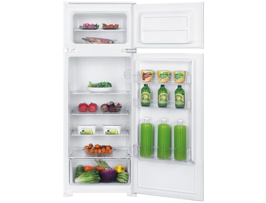 CANDY Réfrigérateur Congélateur Encastrable CFBD 2450/2EH - 269 Litres - Niche de 144 cm