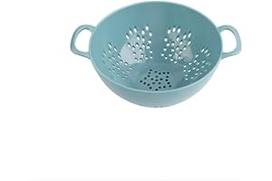 Heavy Duty 6 Inch Mini Food Colander with Double Handles for Fruit...