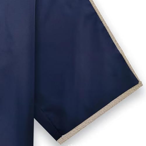 Kaftan for Men Muslim Clothing Thobe Ethinc Printed V Neck Casual Shirts Half Sleeve Night Gown Arabic Caftan3