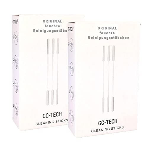 60 bastoncini di pulizia originali GC-TECH per una pulizia particolarmente accurata del vostro supporto, piastra riscaldante, cappello