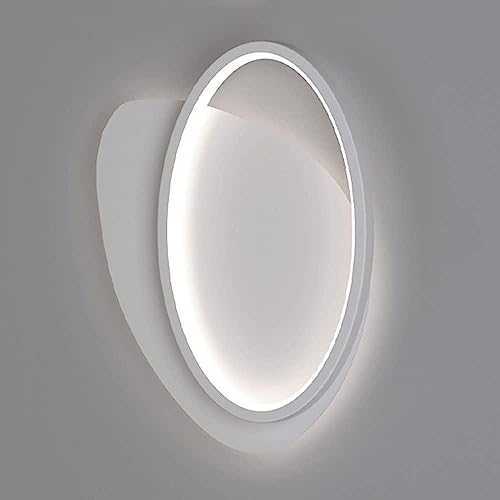 Veilleuse Lit LED Ovale en Métal pour Ambiance Douce de Chambre et Couloir