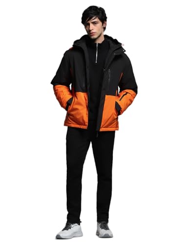 Image of JACK & JONES Men's Polyester Standard Length A-Line Coat