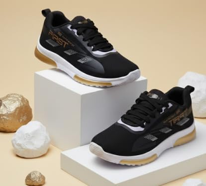Image of HotStyle Trendy and Stylish Running Shoes for Men, Lightweight Training Shoes for Gym (BBB FIR-W)