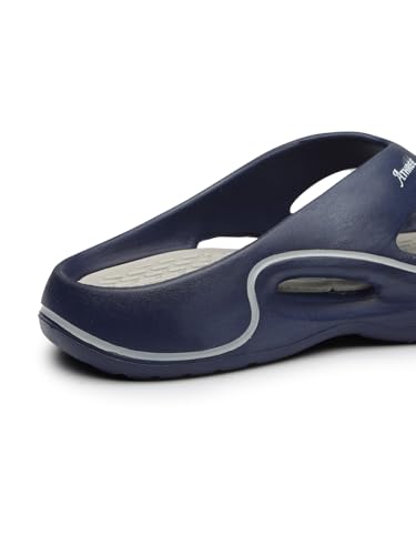 Image of ATHREE Slippers for Man Chappal Daily use Casual Slipper for Mens | Flip Flops for Men | Stylish Gents Sleeper Lightweight & Comfortable Pack of 1