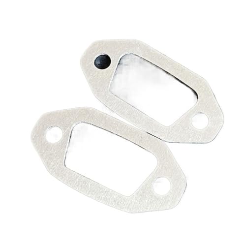 Exhaust Aluminum Gaskets for RC Boats, 2-Pack High-Performance Seals for Gasoline Engines