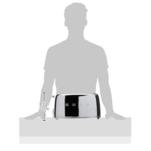 Smeg4slicetoasterchrome Urban Country Home Decor Smeg 4 slice toaster chrome urban country home decor