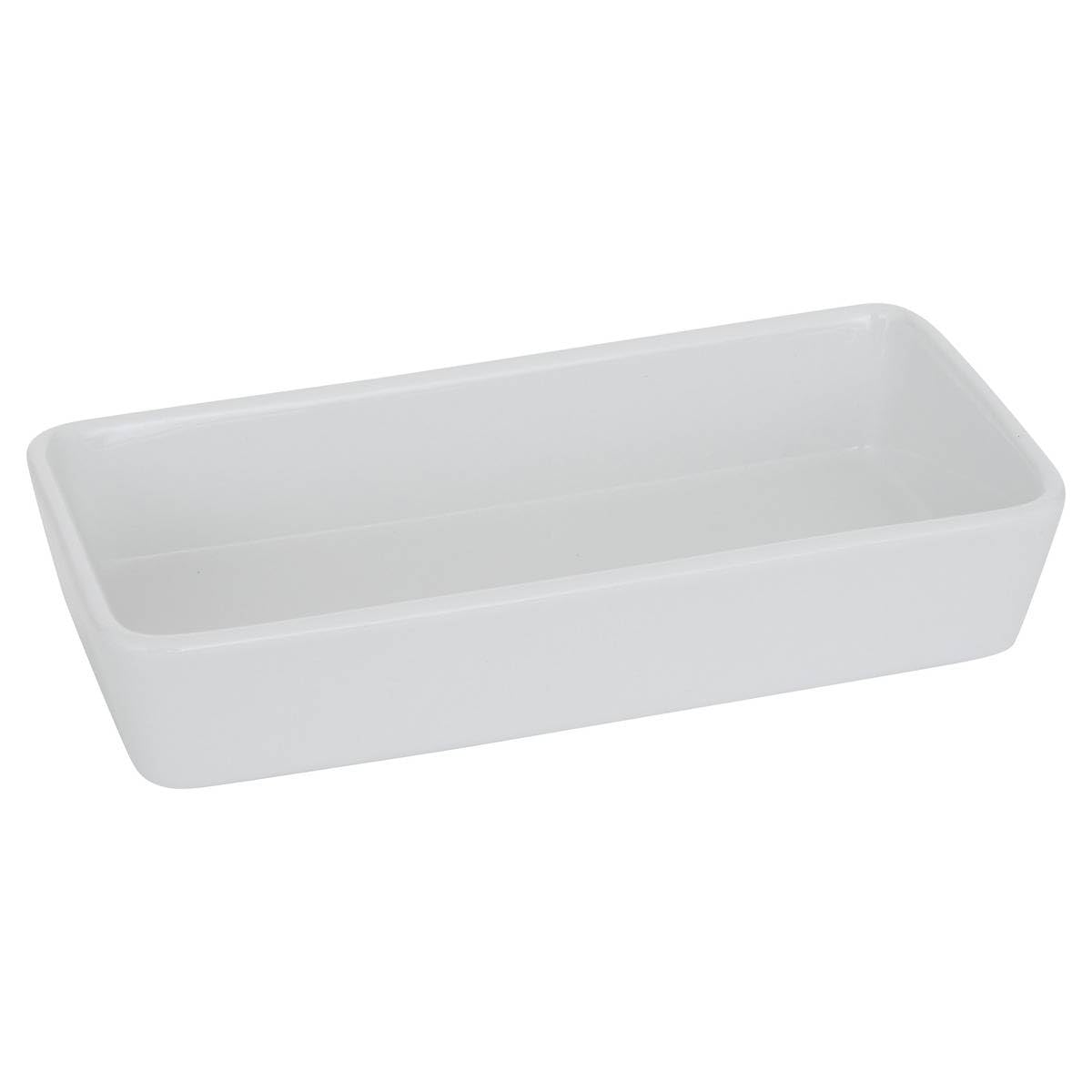Atmosphera - Service apéritif bambou 9 pièce(s) blanc l58xp22xh5cm