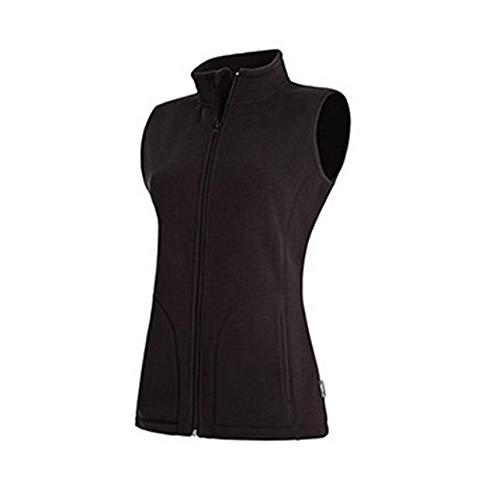 Preisvergleich Produktbild Stedman Damen Active Fleece-Weste (S) (Schwarz)