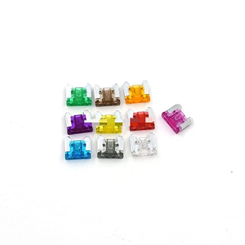 Fuses 10PCS 15A Fuse for Car Mini Automotive Auto Truck Blade Blue Color