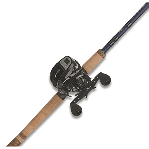 Abu Garcia Max DLC Fenwick Eagle Trolling Combo with Berkley Flicker Shad Kit, 8'6" MD