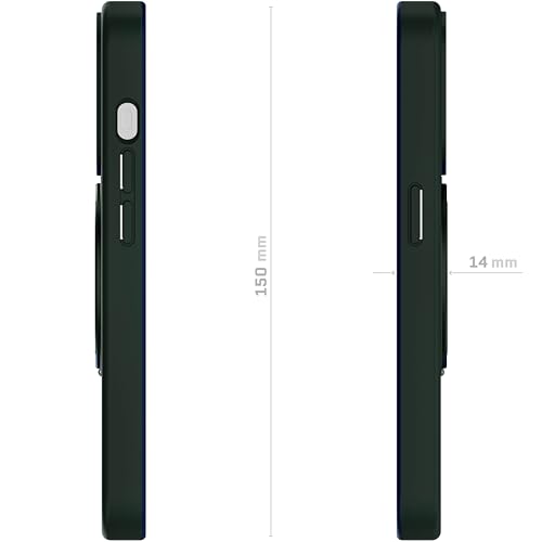 Coque iPhone 15 Pro verte MagSafe idéale pour vidéos et usage nomade