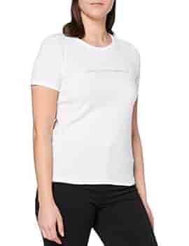 United Colors of Benetton Benetton Yazılı Basic Tshirt T-Shirt Kadın