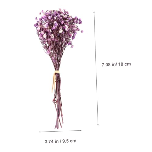 Set 6 Mini Ramos de Flores Secas Babys Breath miniatura 2