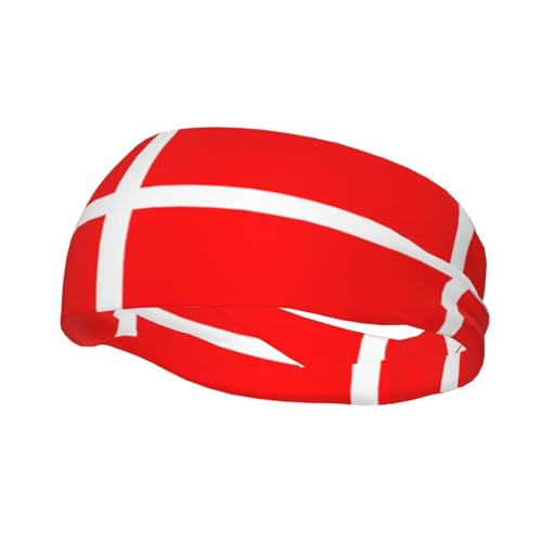 Dänemark, dänische Flagge, Sportschweißband, Laufen, Sport,...