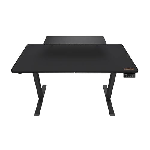 glowster Mesa Gaming E-Star 120, diseño ergonómico, Superficie Amplia, Ajuste de Altura, Ideal para Gamers y Trabajo en entornos creativos.
