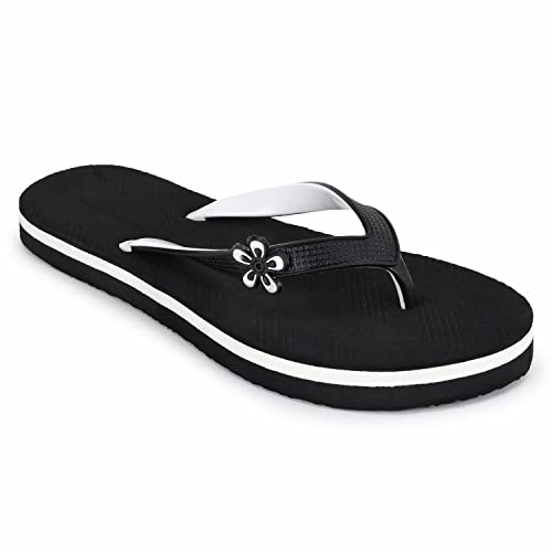 Image of TWOSOFT Women Slipper Stylish Comfortable Lightweight Soft Flaxsible Casual Flip Flop /Girls fancy chappal